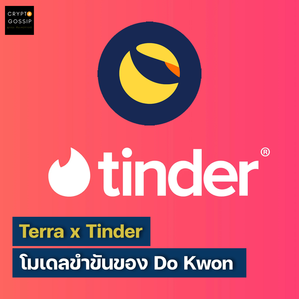 Terra X Tinder โมลเดลขำขันของ Do Kwon ท่ามกลางการล่มสลายของระบบนิเวศ Terra