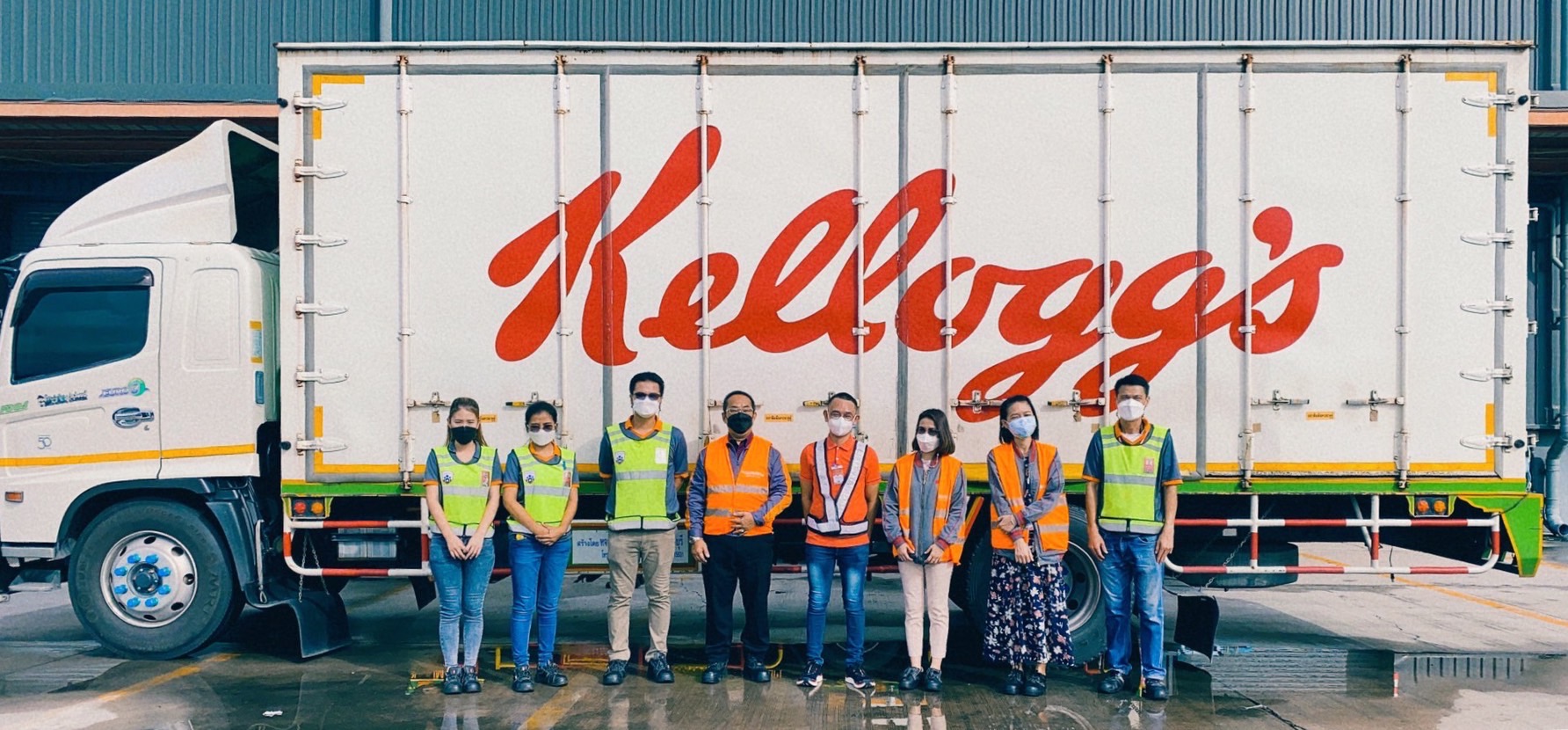 เคอรี่ โลจิสติคส์  ร่วมกับ Kellogg’s  ส่งมอบอาหาร  ให้โครงการรักษ์อาหาร   มูลนิธิเอสโอเอส เพื่อผู้ยากไร้