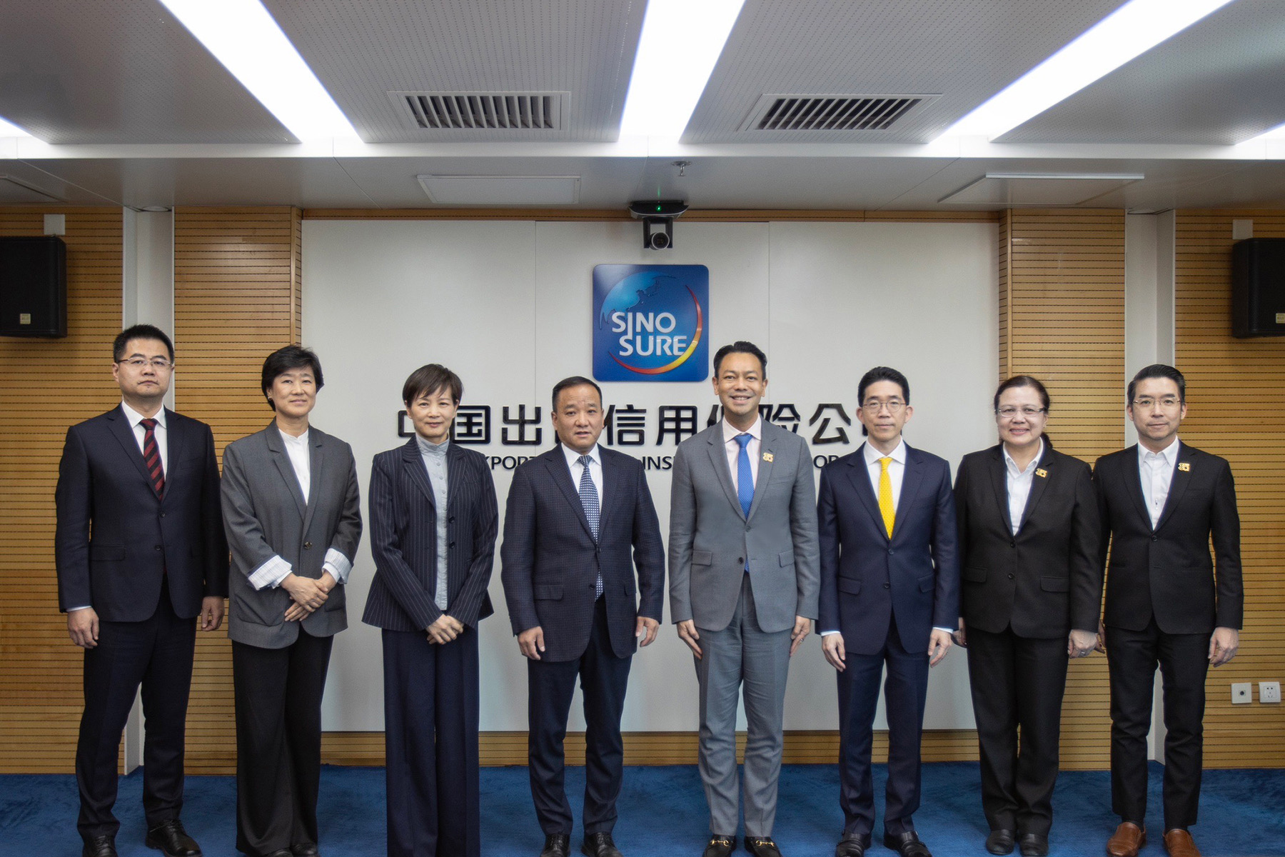 EXIM BANK จับมือ SINOSURE คุ้มครองความเสี่ยงธุรกิจส่งออก-โครงการลงทุนไทย-จีน