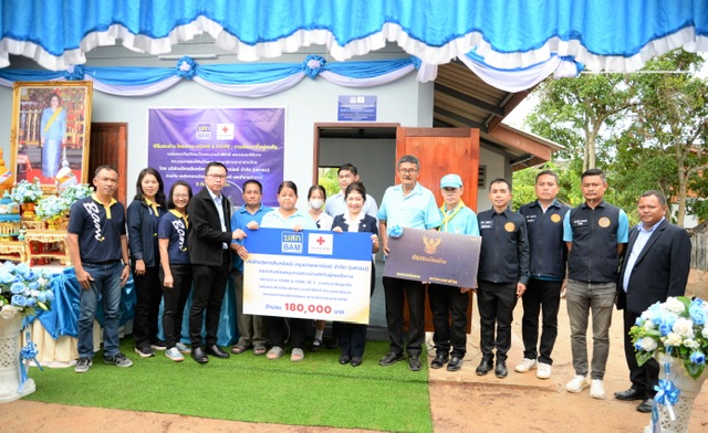 BAM ร่วมกับสภากาชาดไทย จัดโครงการ HOME & HOPE ปีที่ 3 สร้างบ้านให้กับผู้ด้อยโอกาส จ.สุราษฎร์ธานี