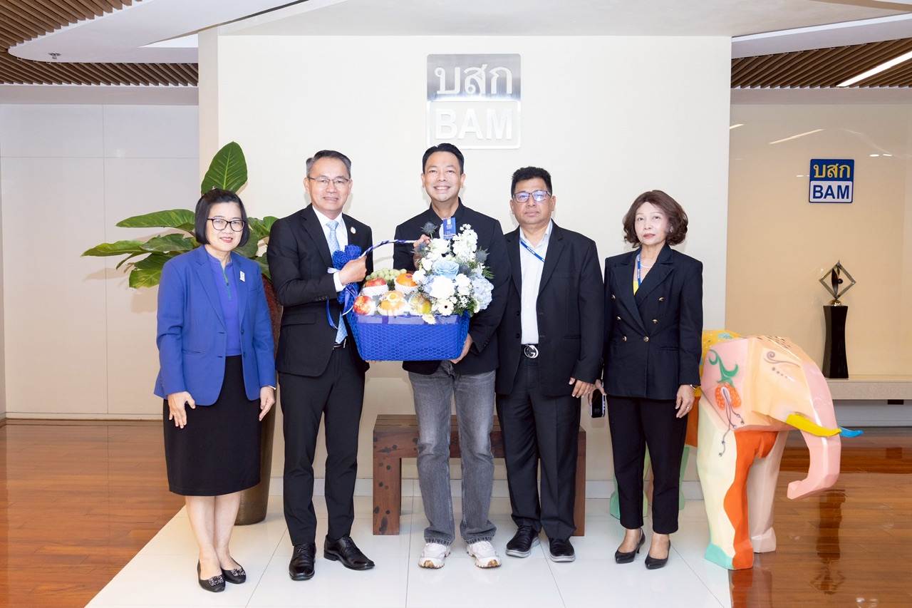 SME D Bank ร่วมแสดงความยินดี กับประธานเจ้าหน้าที่บริหาร BAM คนใหม่