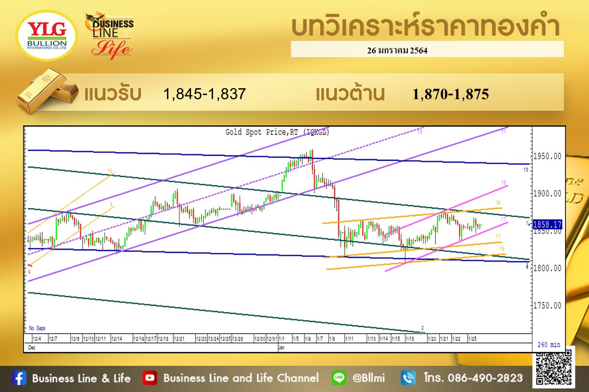 มุมมองราคาทองคำ จาก YLG