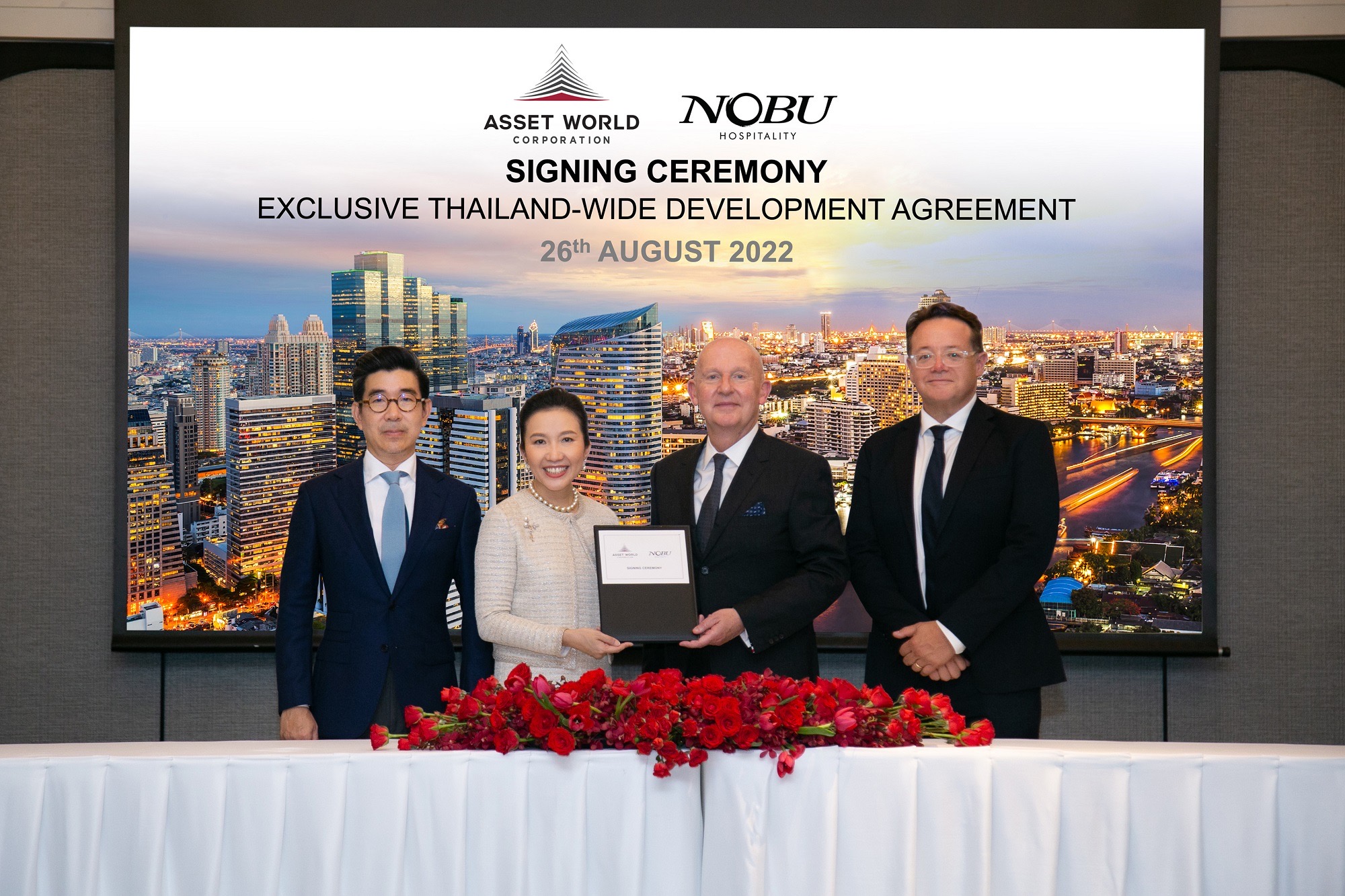 AWC ผนึก Nobu Hospitality พัฒนาเชนโรงแรมดันท่องเที่ยวไทยสู่ระดับโลก