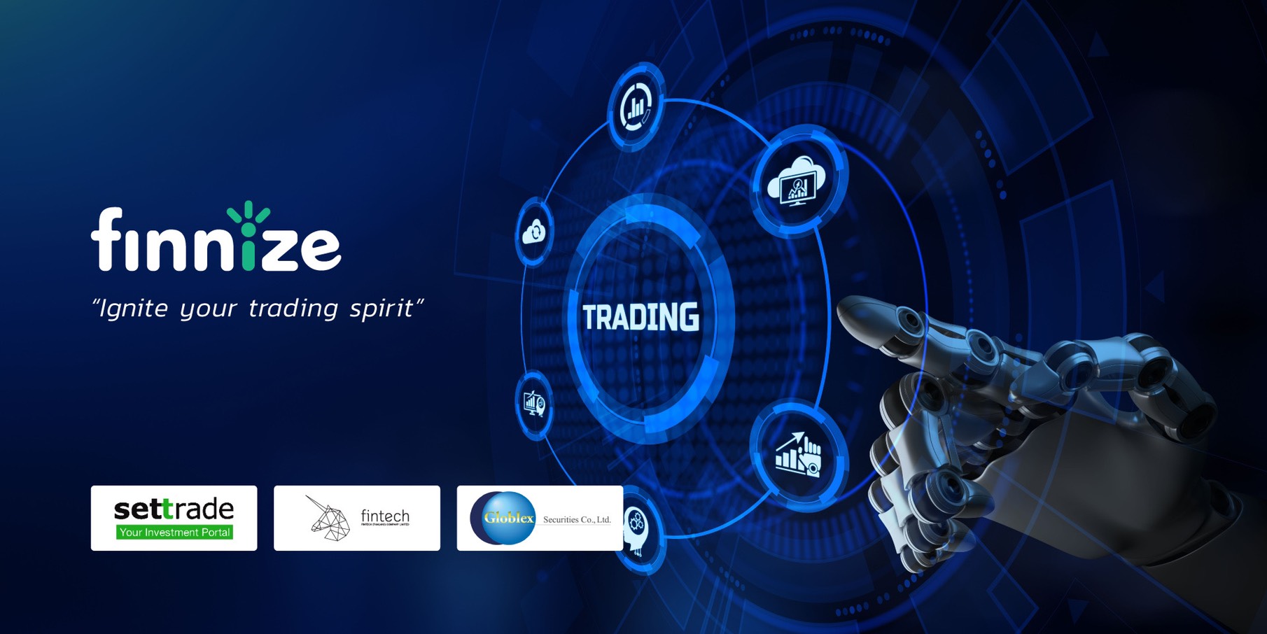 เปิดตัวเว็บไซต์ “Finnize” พลิกโฉมวงการ Algo Trading บริการรายย่อยลงทุนด้วยหุ่นยนต์