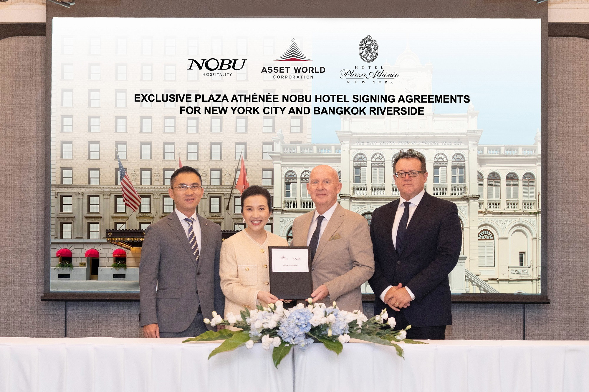 AWC จับมือ Nobu Hospitality ร่วมพัฒนา Plaza Athenee  แลนด์มาร์กสองมหานครของโลก กรุงเทพฯ - นิวยอร์ก ระดับอัลตร้าลักซ์ชูรี่