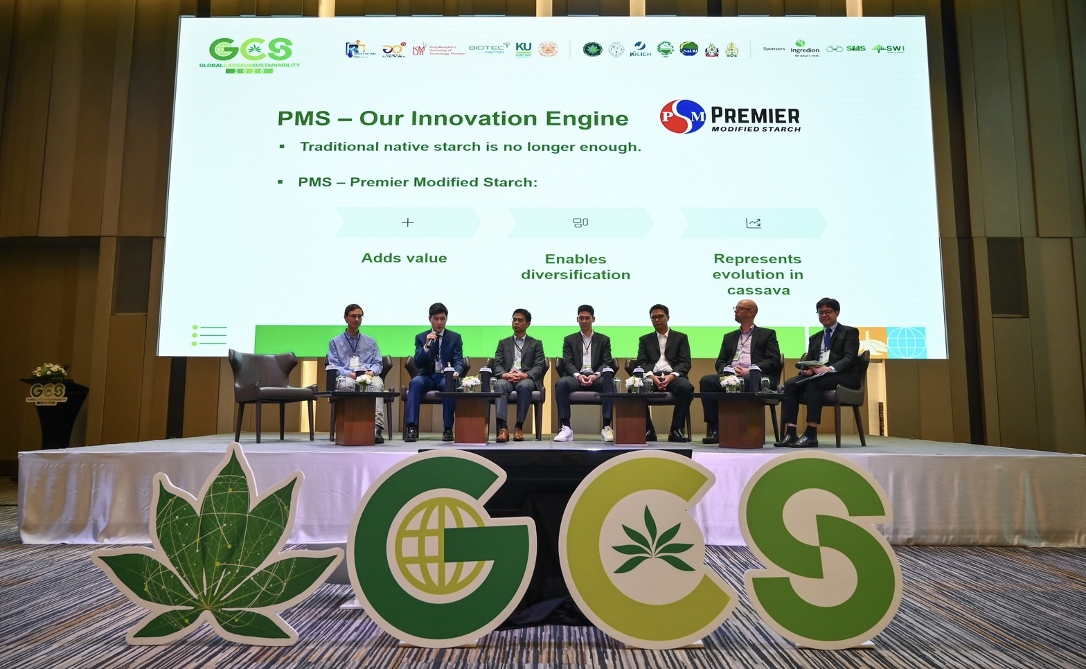 ซีอีโอ PQS โชว์วิสัยทัศน์งานเวทีอาเซียน แนะทางรอดอุตสาหกรรมแป้งมันสำปะหลังต้องสร้างนวัตกรรมผ่านความร่วมมือรัฐ-เอกชน