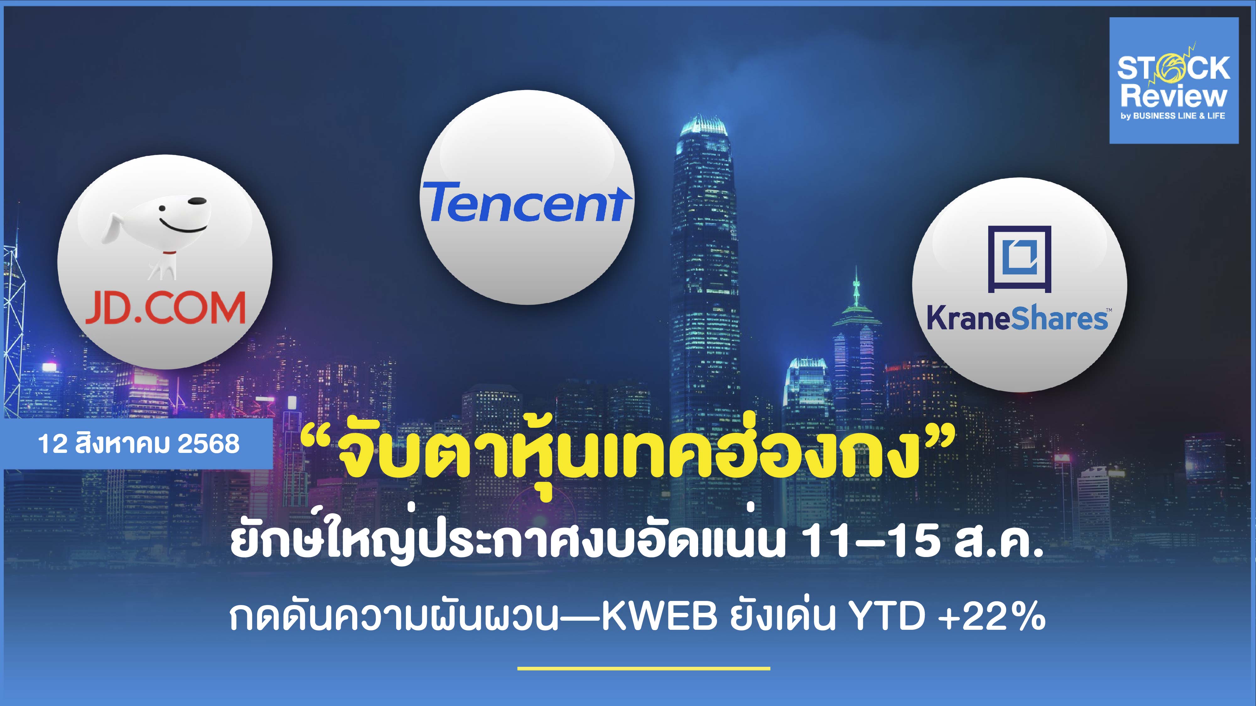 สัปดาห์ชี้ชะตาหุ้นเทคฮ่องกง จับดาห์ทิศทางเม็ดเงินช่วงประกาศงบ