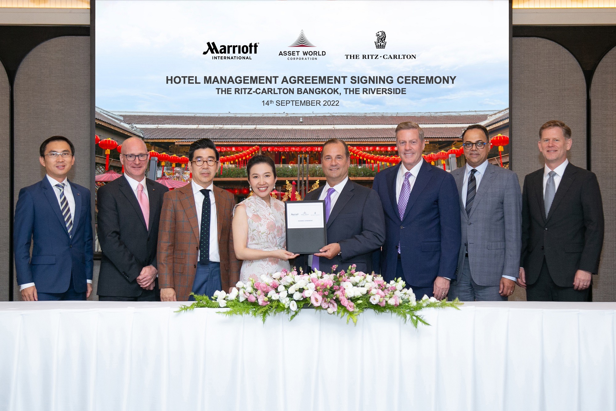 AWC MOU กับ Marriott International  พัฒนาโครงการโรงแรม เดอะ ริทซ์-คาร์ลตัน แบงค็อก เดอะ ริเวอร์ไซด์