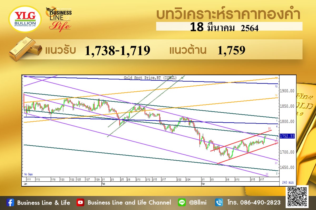 มุมมองทองคำ จาก YLG