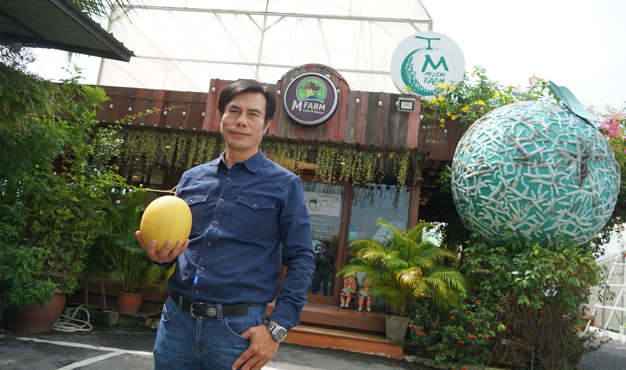 “M MELON FARM” อร่อยฟิน สวนเมล่อน จุดนัดคนรักสุขภาพ สดจากฟาร์มเสิร์ฟตรงโต๊ะอาหาร