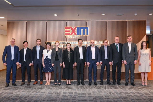 EXIM BANK ต้อนรับ Guy Carpenter และองค์กรรับประกันต่อชั้นนำของโลก ประชุมแลกเปลี่ยนข้อมูลด้านบริการประกันการส่งออก