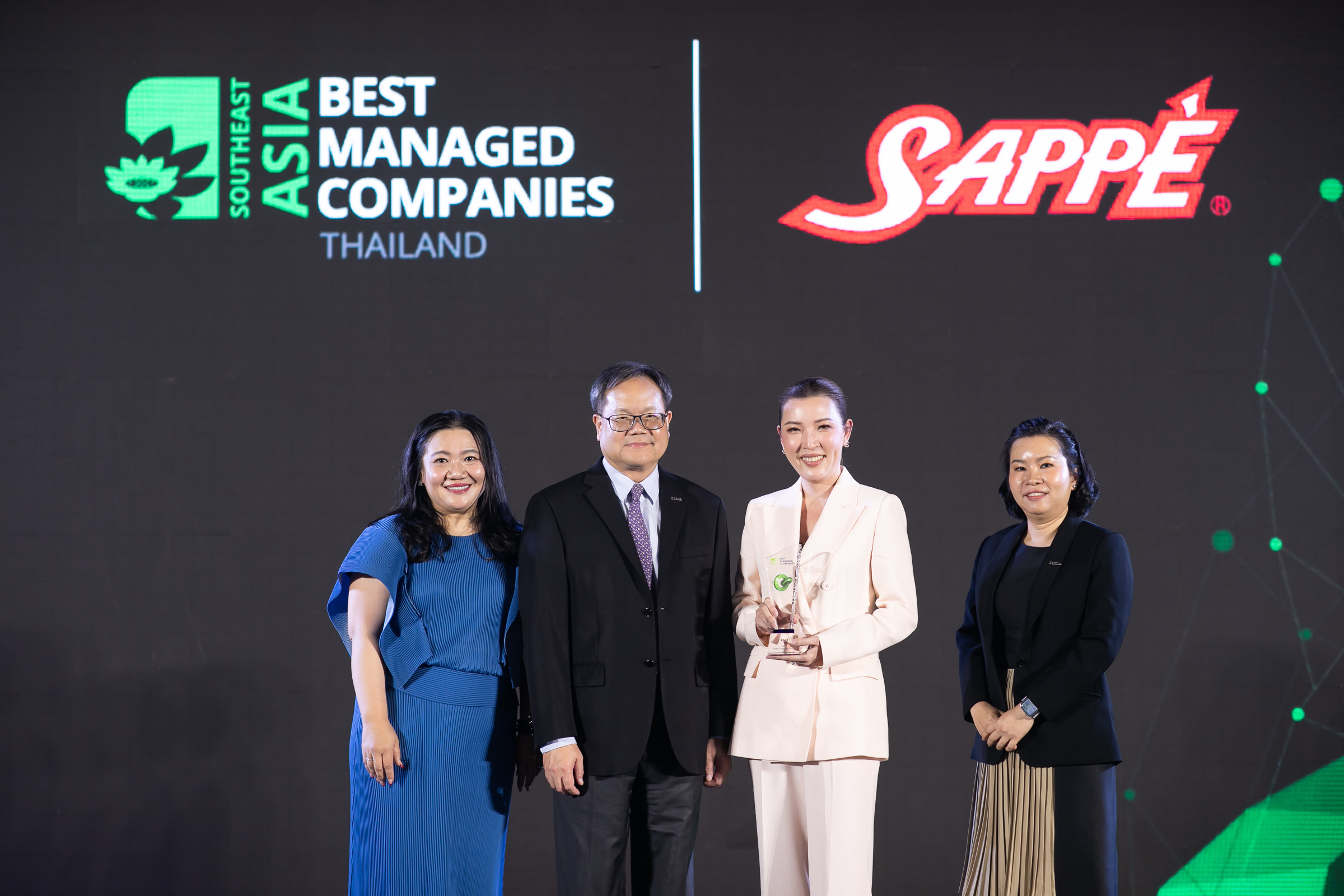 SAPPE บริษัทเอกชนไทยที่มีการบริหารจัดการเป็นเลิศ  คว้ารางวัล “Thailand Best Managed Companies 2023” เป็นปีที่ 2