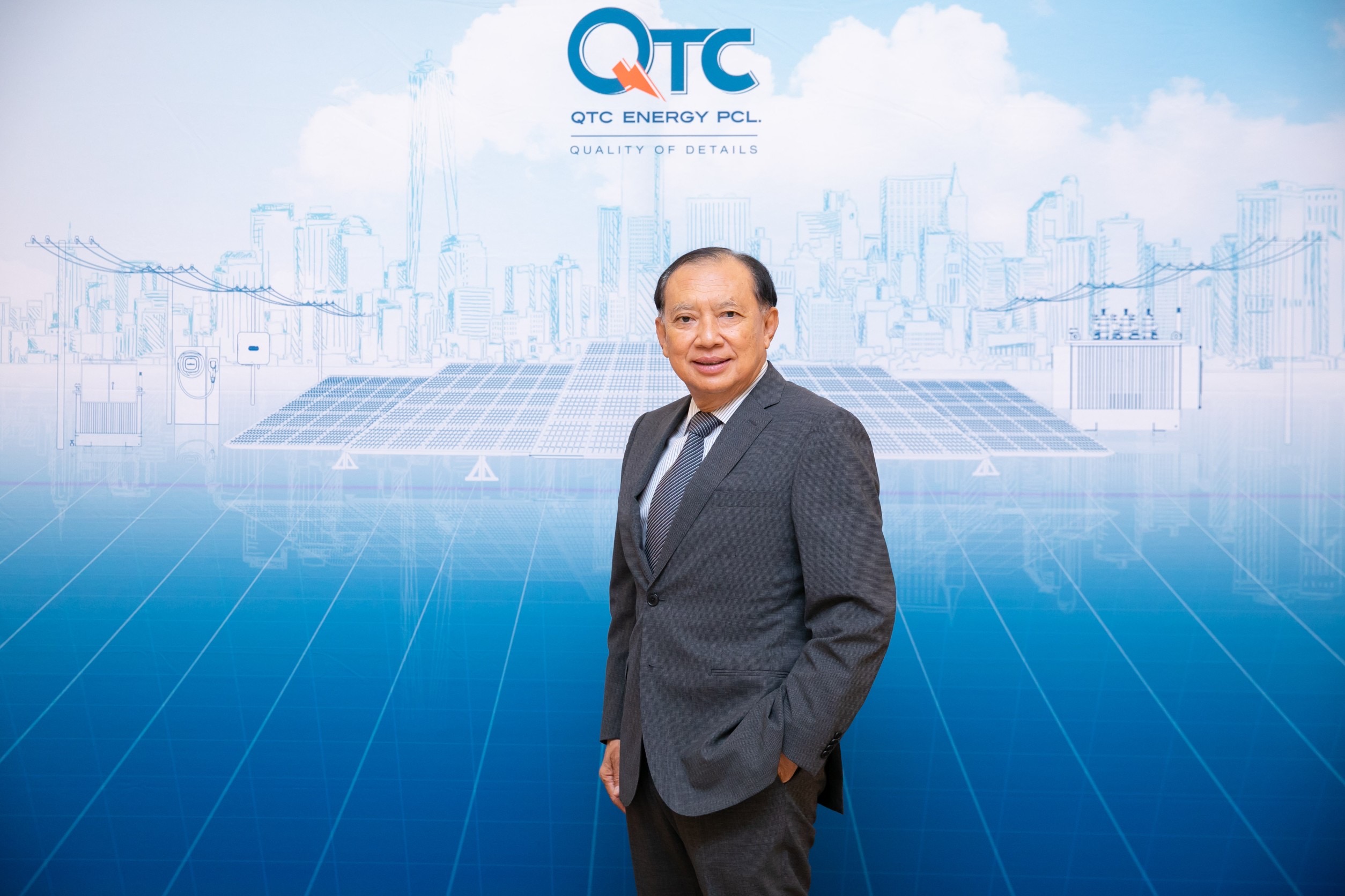 QTC โชว์ผลงานปี 65 แกร่ง ชี้ธุรกิจโซลาร์ หนุนรายได้ทำนิวไฮเกิน 1200 ล้านบาท ส่งซิกปี 66 ประกาศเดินเกมรุก 3 ธุรกิจ