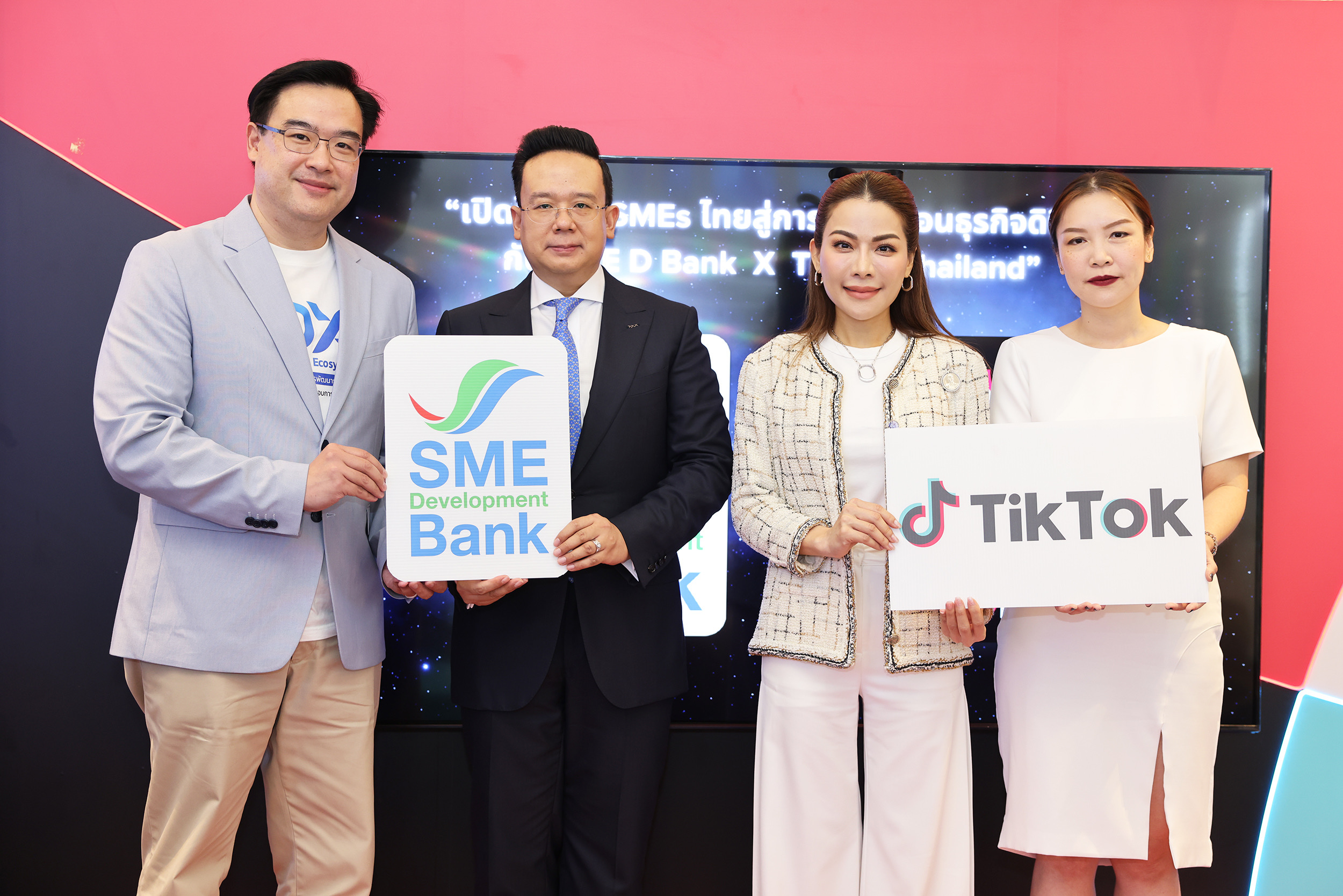 SME D Bank ดันเอสเอ็มอีขยายตลาด “TikTok for Business” พาเข้าถึงแหล่งทุน