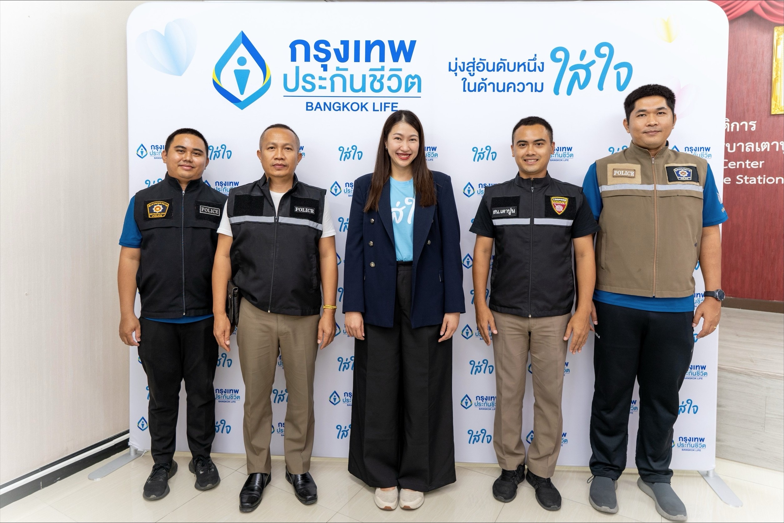BLA  สานต่อโครงการ “BLA ใส่ใจชุมชน” ฉีดวัคซีนป้องกันโรคไข้หวัดใหญ่ ให้เจ้าหน้าที่ตำรวจ