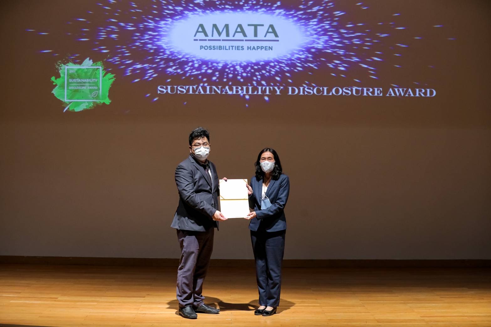 อมตะ รับรางวัล Sustainability Disclosure Award 2 ปีซ้อน จากสถาบันไทยพัฒน์