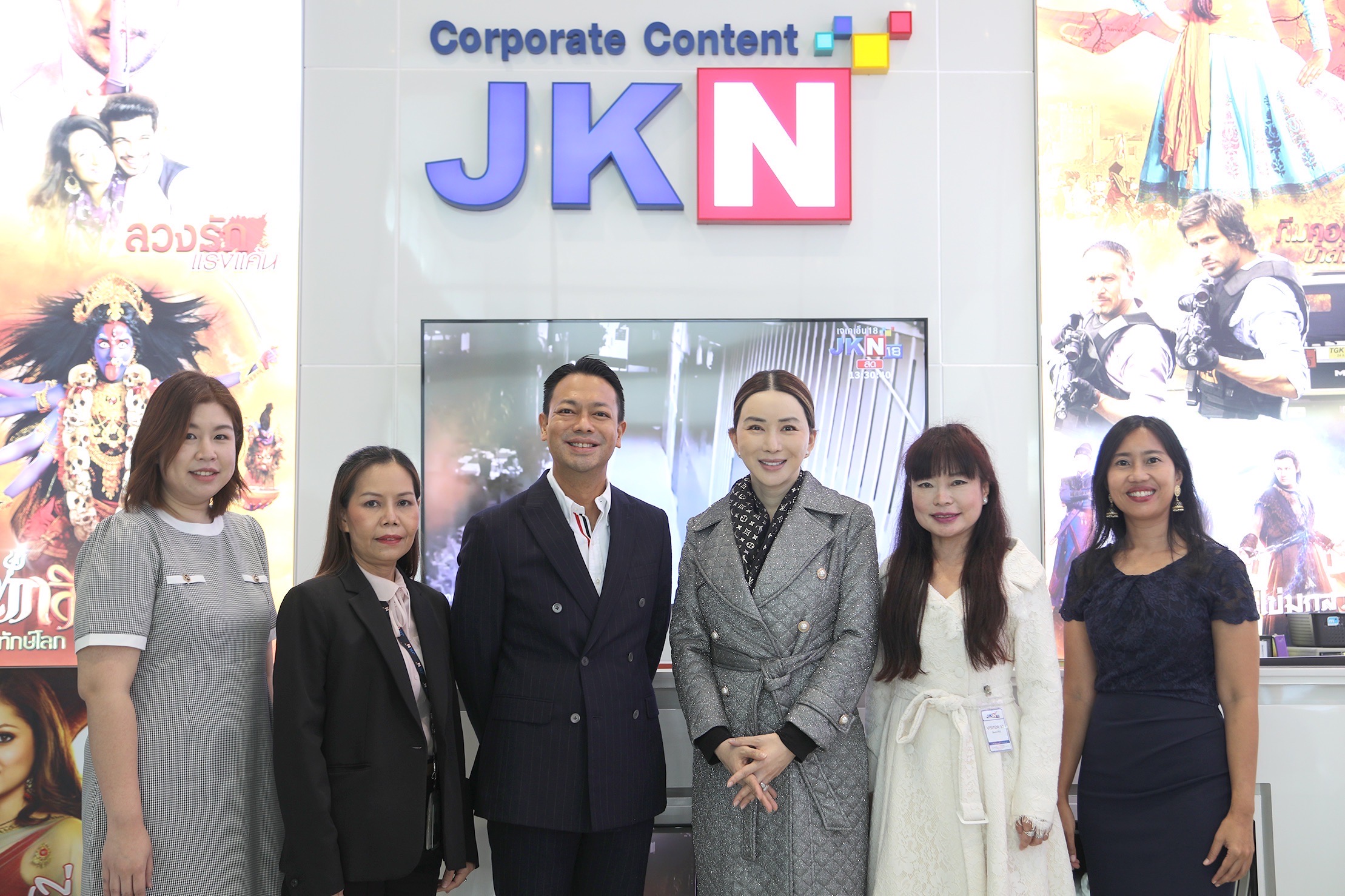 EXIM BANK เยี่ยมชมกิจการผู้ส่งออกและนำเข้าลิขสิทธิ์คอนเทนต์ และสถานีข่าวเศรษฐกิจ JKN-CNBC