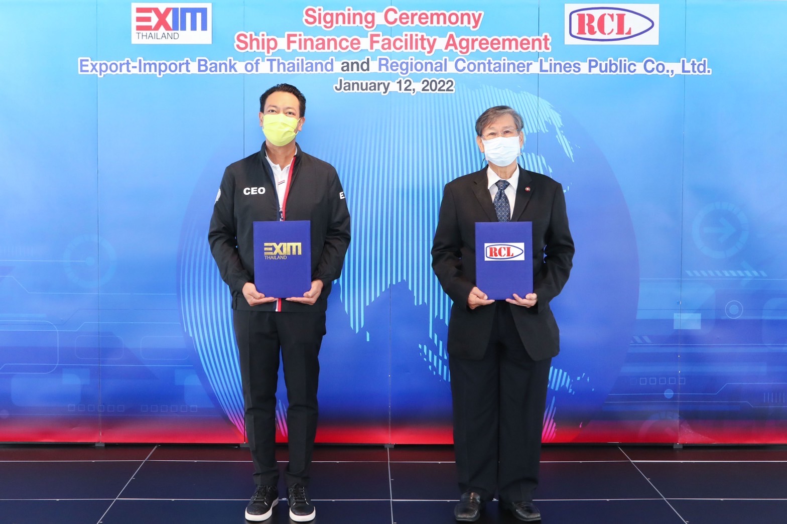 EXIM BANK สนับสนุนกลุ่มบริษัท อาร์ ซี แอล ขยายกองเรือไทยขนส่งสินค้าระหว่างทวีป