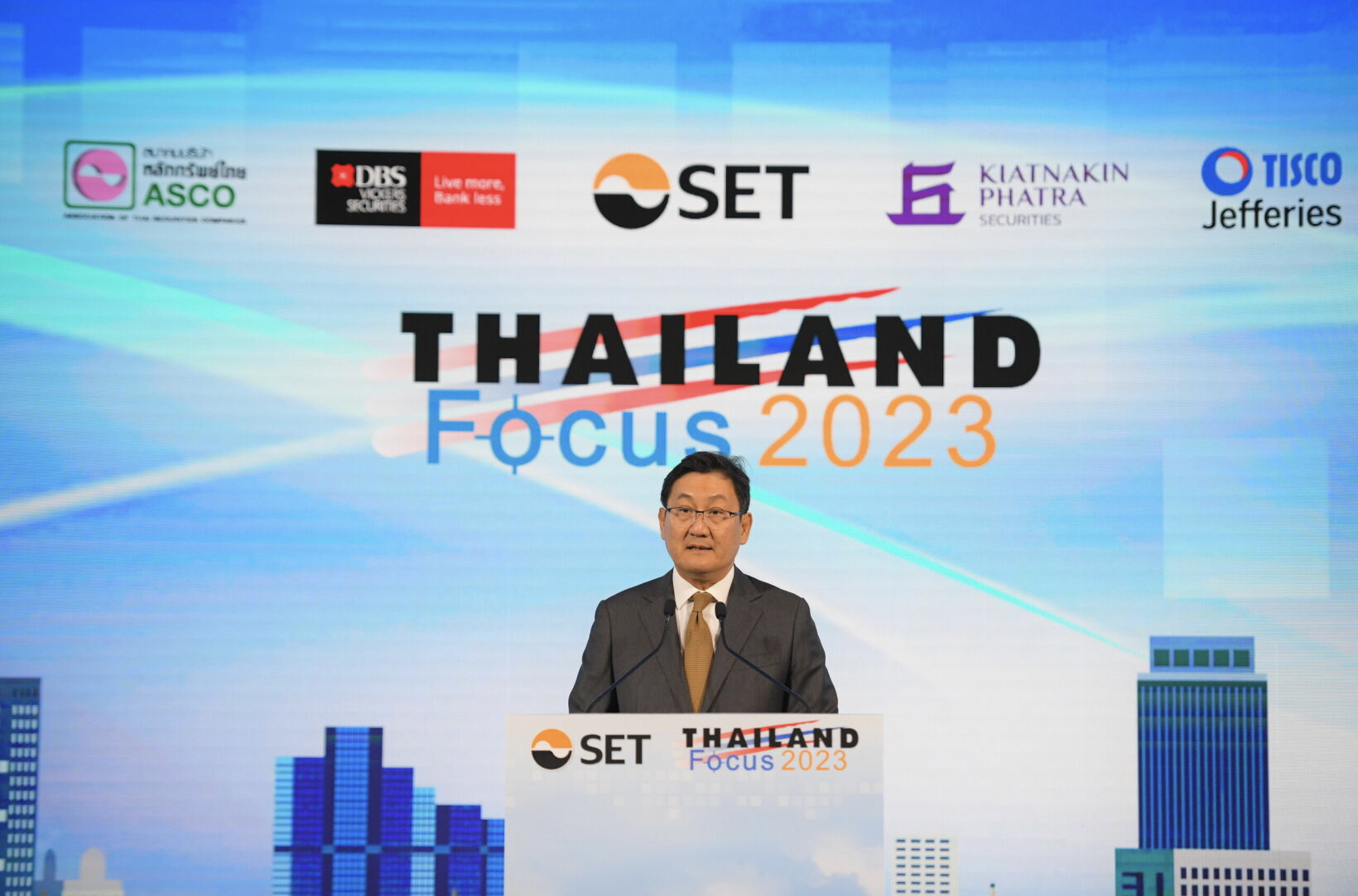ตลท.เผย นักลงทุนสถาบันทั่วโลก 200 ราย - บจ.118 ราย ร่วมงาน Thailand Focus 2023