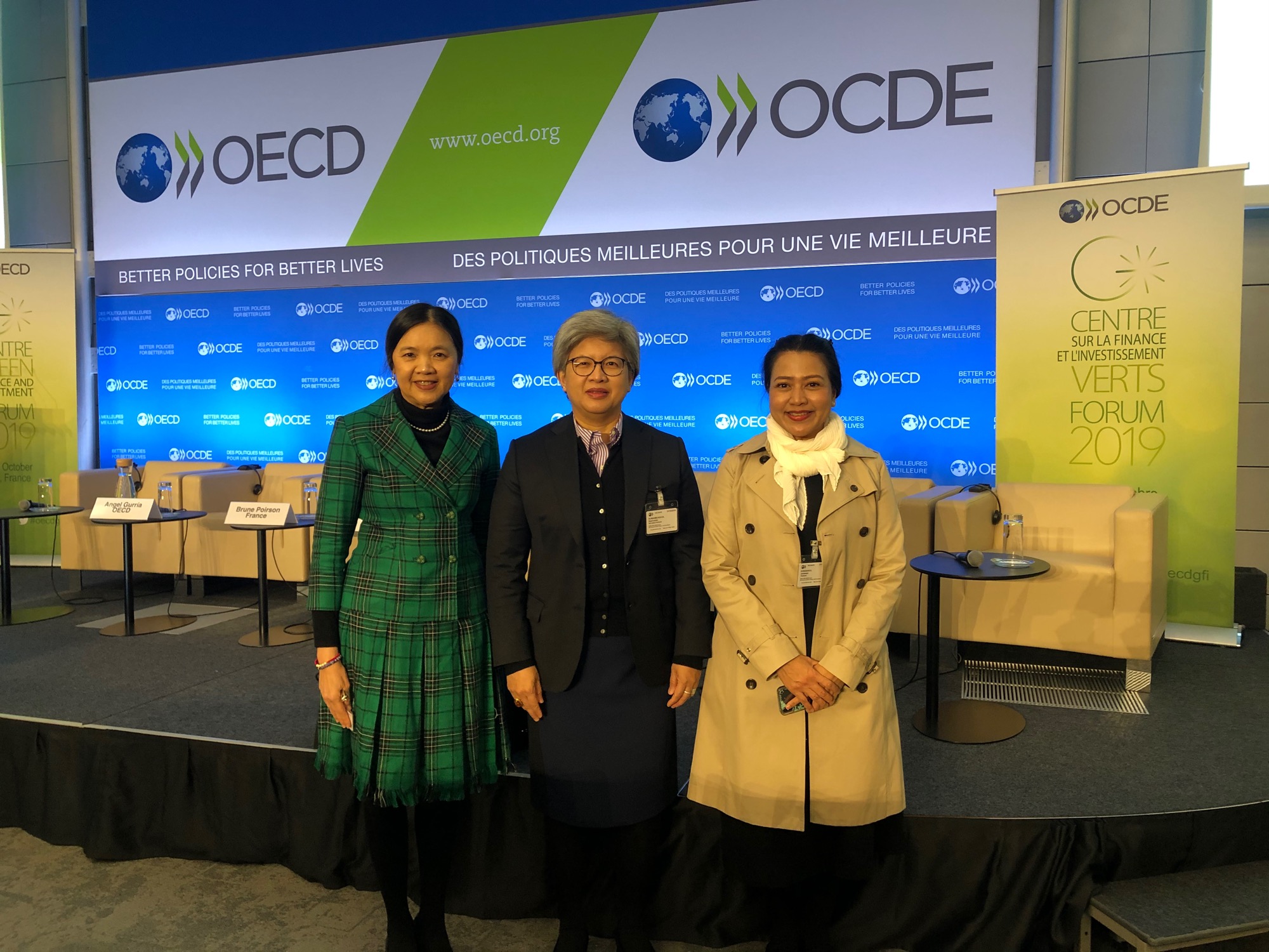 ก.ล.ต. ร่วมประชุม OECD Forum on Green Finance and investment 2019