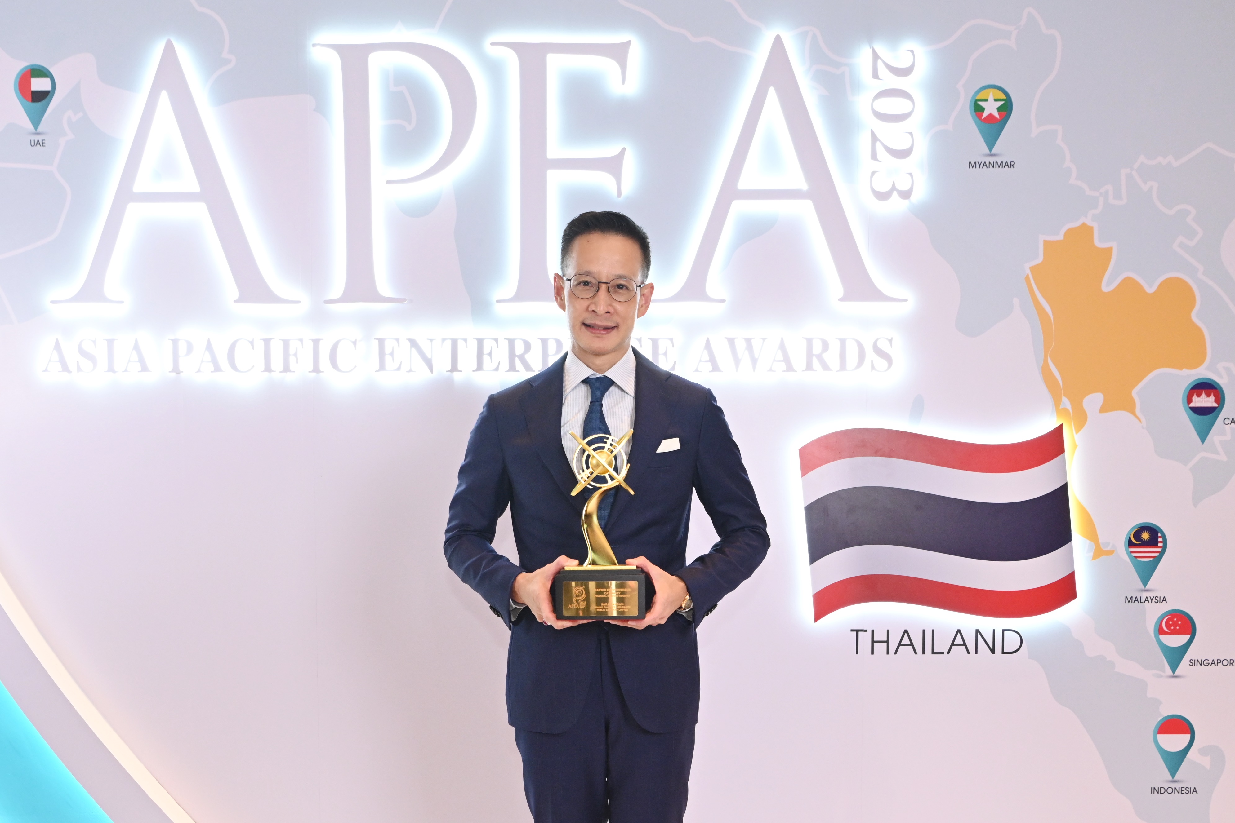 สุดยอดผู้นำองค์กร “สาระ ล่ำซำ” คว้ารางวัล “Master Entrepreneur Award”  ต่อเนื่องเป็นปีที่ 3